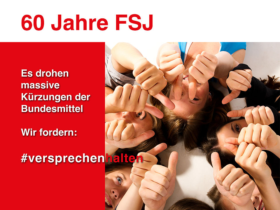 60 Jahre FSJ Werbung für FSJ