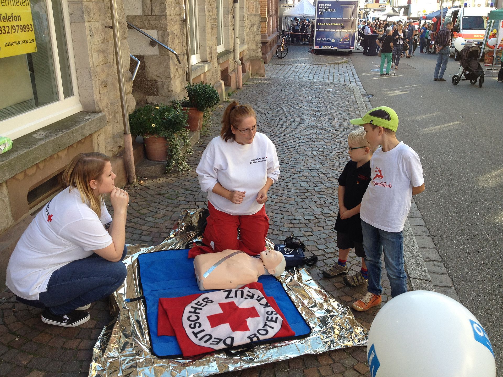 Erste Hilfe wird erklärt